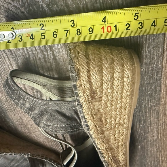 Toni Pons size 40 NEW wool “wld” Chic Metallic Wedge Espadrilles - Picture 13 of 15